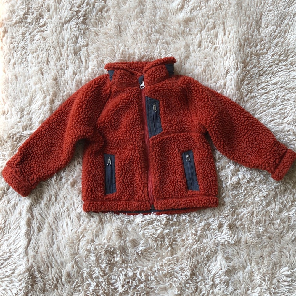 L.L. Bean Sherpa Jacket Size 12/18 MO